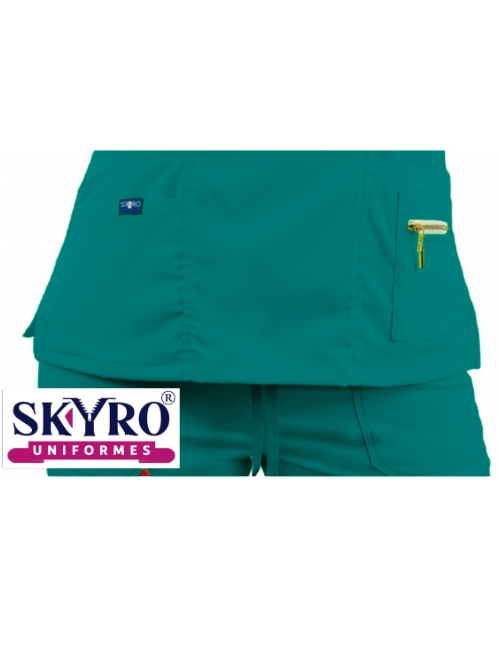 Uniforme Dama Unicolor Conjunto Anatomic Strech Classic Audacity - Imagen 4