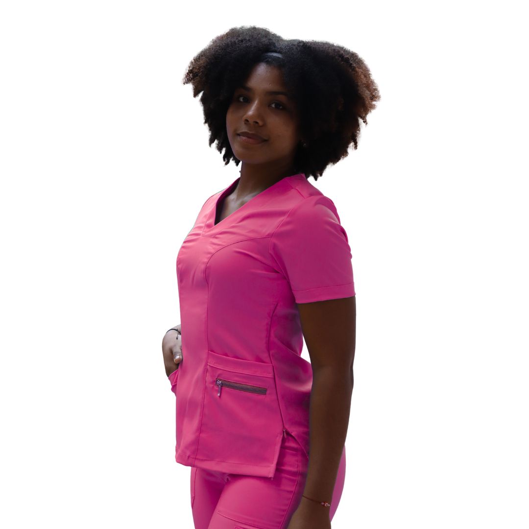 Conjunto uniforme dama antifluido stretch classic Audacity
