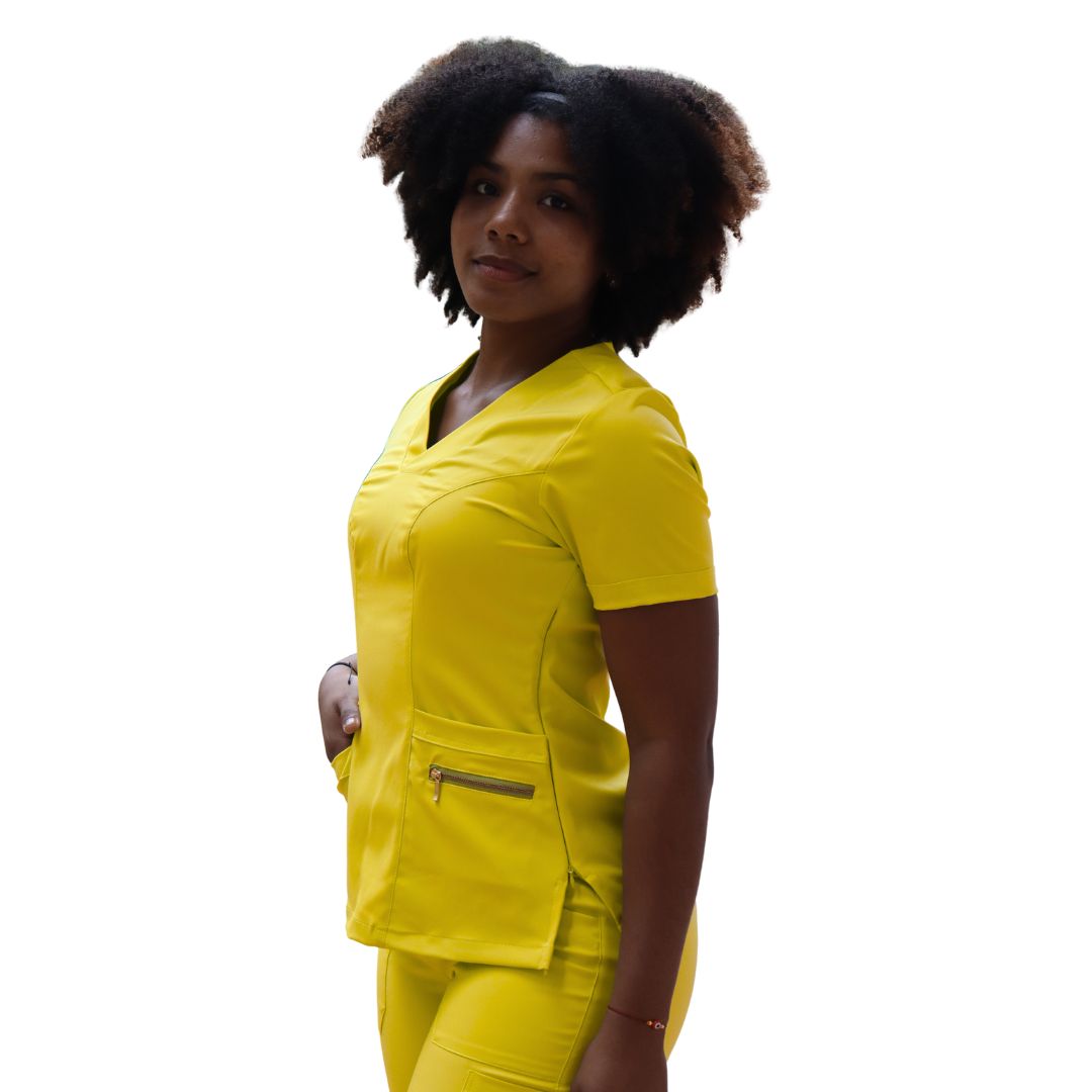 Conjunto uniforme dama antifluido stretch Premium Audacity Premium