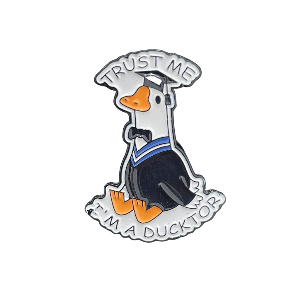 Pin Pato Doctor Graduado