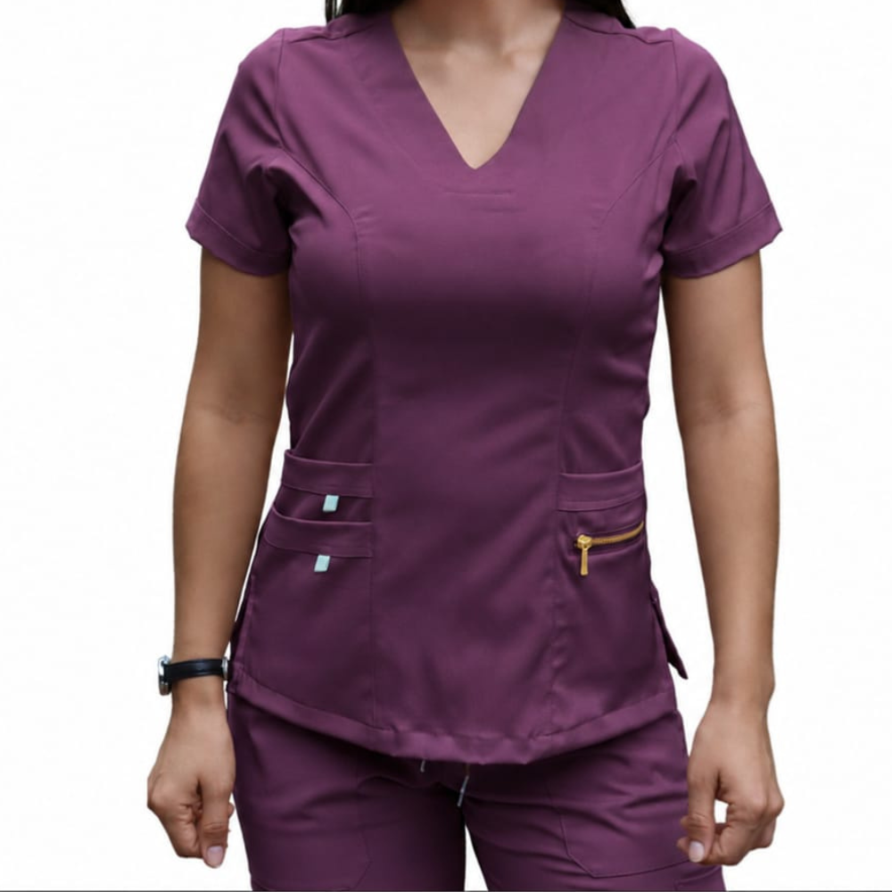 Conjunto Uniforme Dama Antifluido Strech Premium Audacity S - Imagen 3