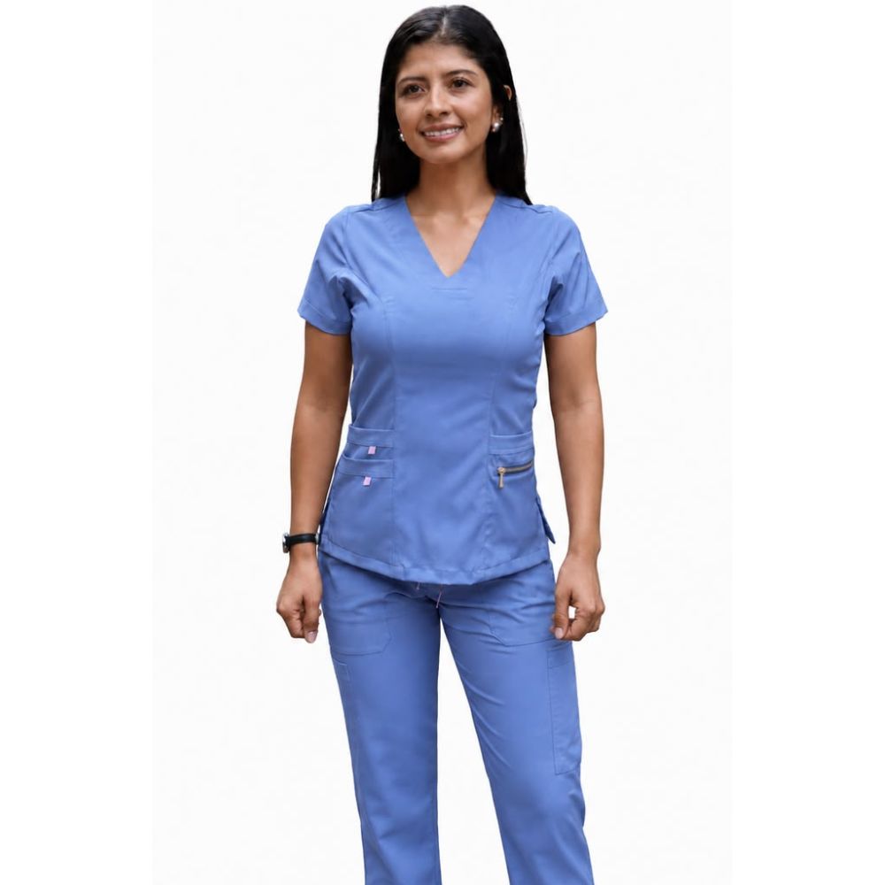 Conjunto Uniforme Dama Antifluido Strech Classic Audacity S