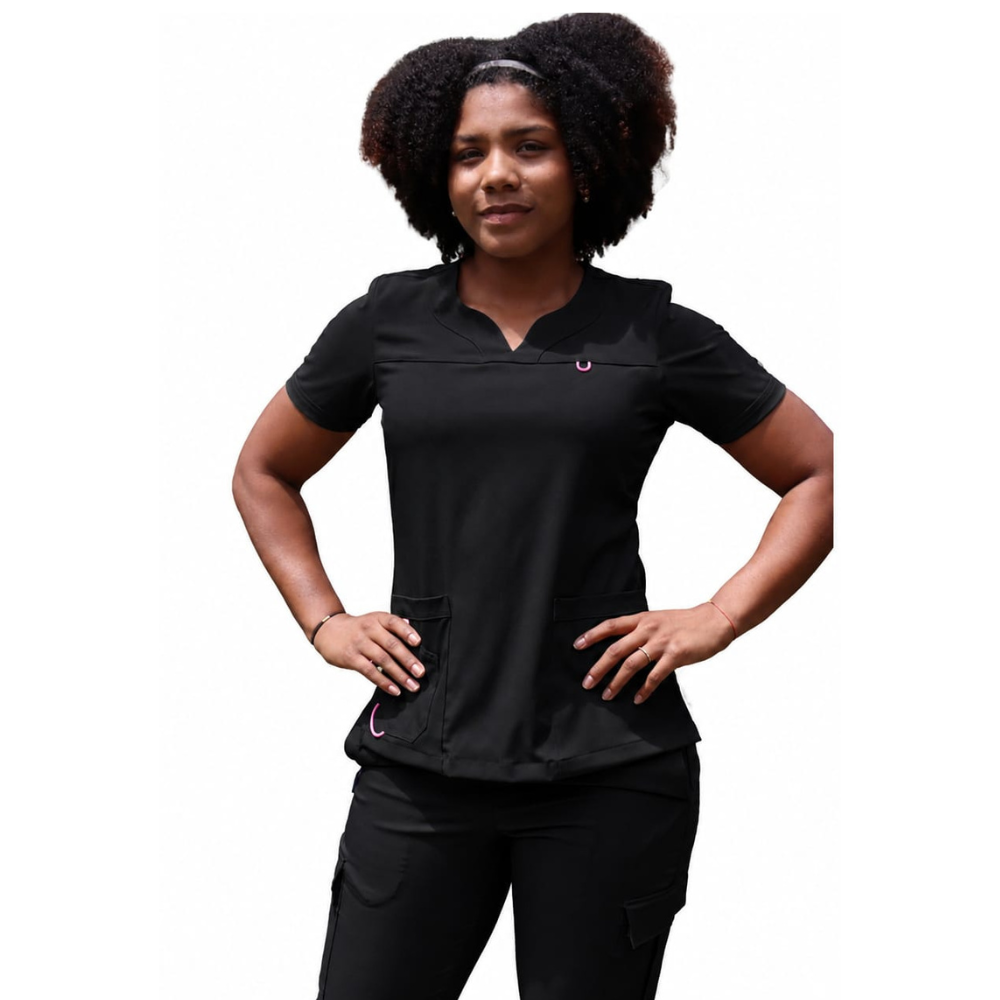 Conjunto Uniforme Dama Antifluido Strech Classic Splendid L - Imagen 2
