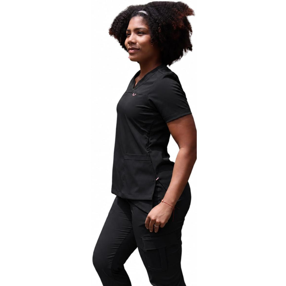 Conjunto Uniforme Dama Antifluido Strech Classic Splendid L - Imagen 3